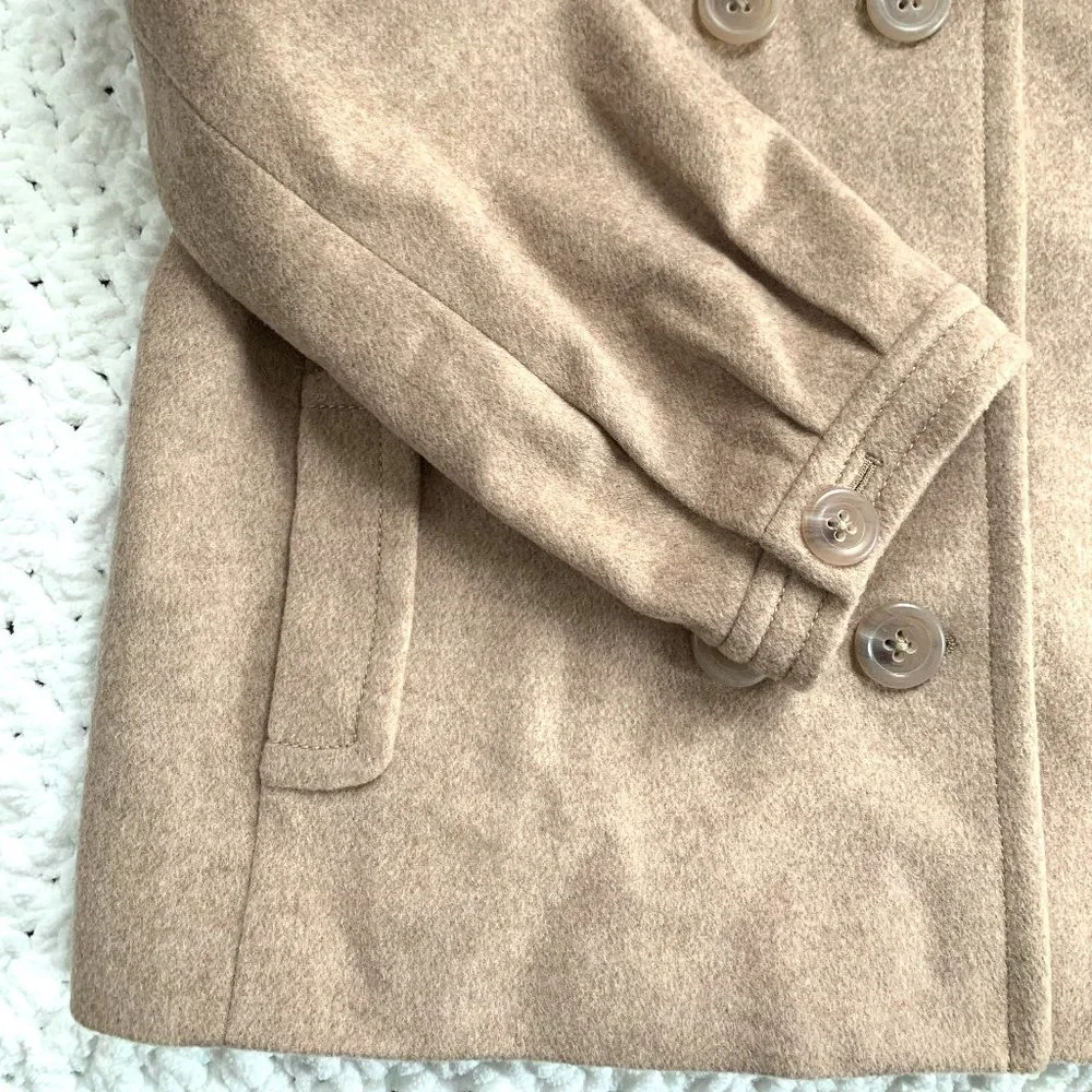 J. Crew Pippa Wool Blazer Peacoat (Beige) 10